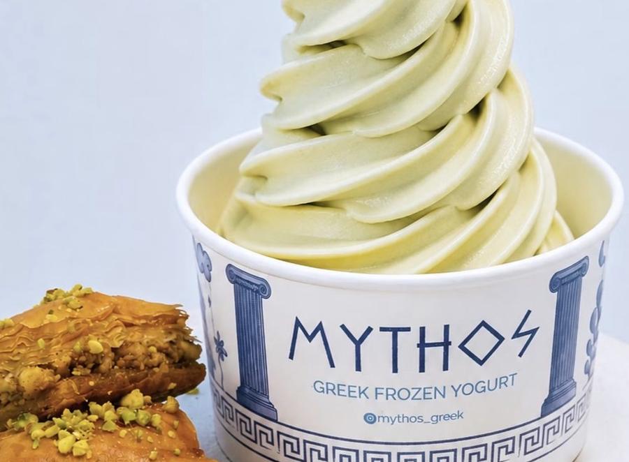 Mythos frozen yogurt at your villa
