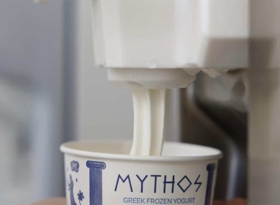 Mythos frozen yogurt at your villa