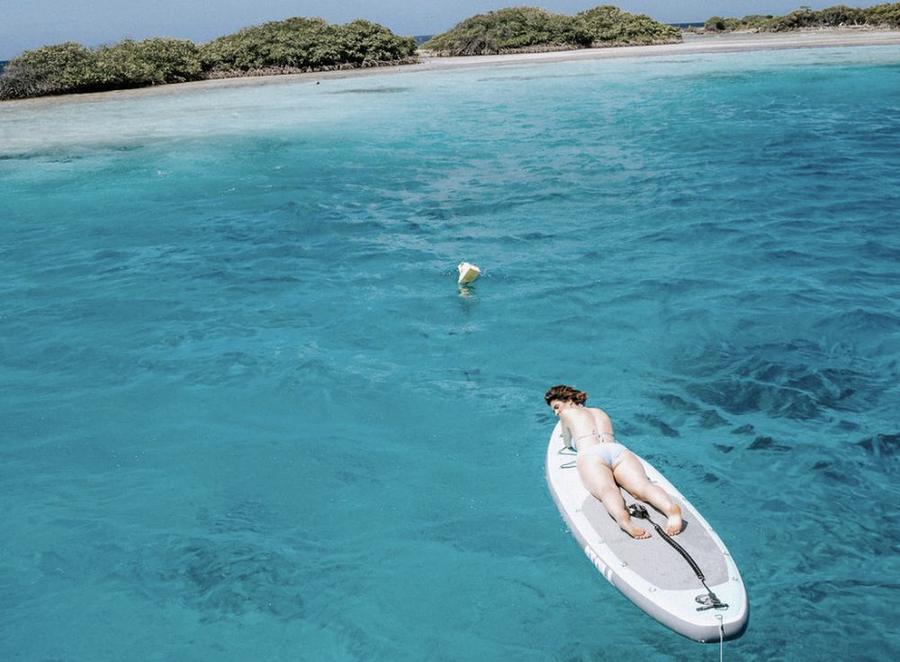 Kayak, paddleboard & floating pad